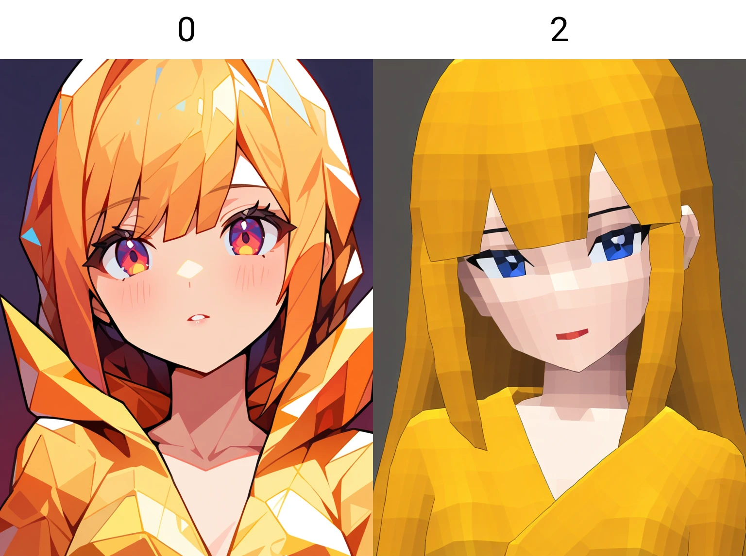 1girl,solo,low poly,
masterpiece,(best quality),highly detailed,ultra-detailed,<lora:low_poly:0>,