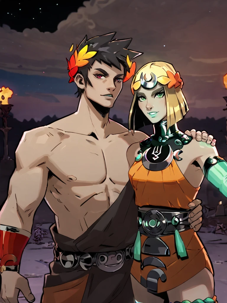 score_9, score_8_up, score_8, score_7_up, volumetric lighting,
melinoe, zagreus, 1girl, 1boy, couple selfie, look at the viewer, red eye, green eye
<lora:hades_pony_v1-2:0.8>