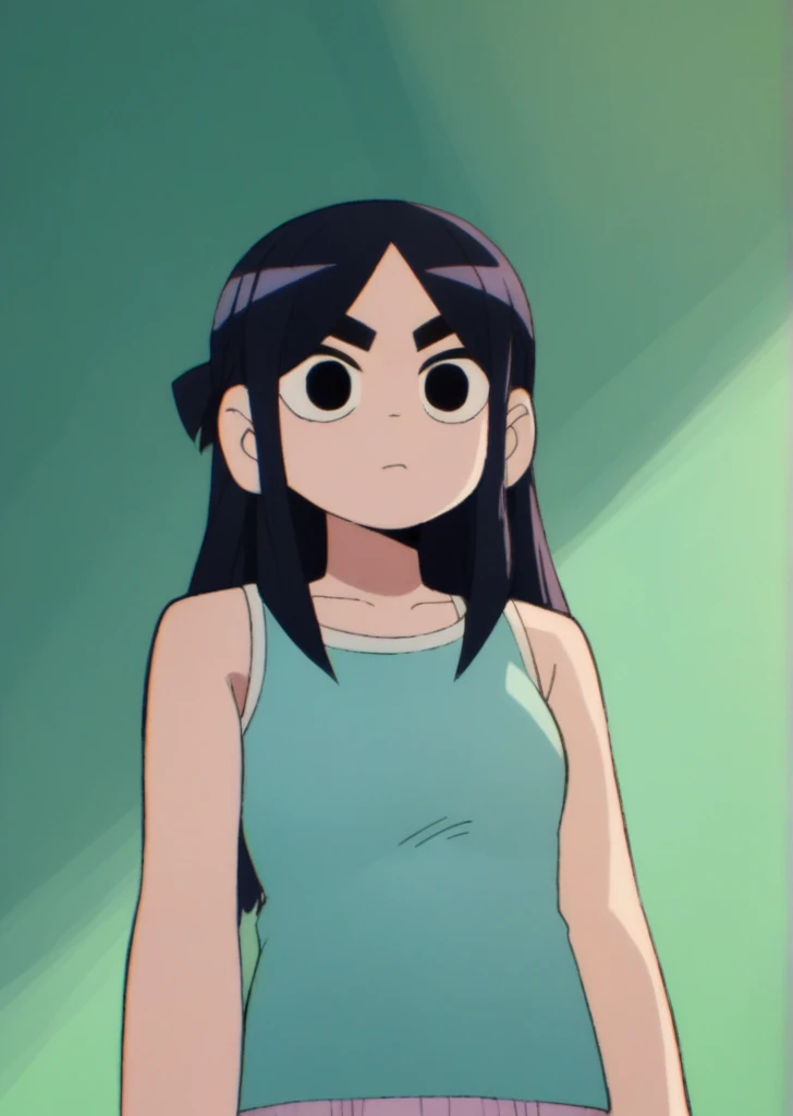 score_9, score_8_up, score_7_up, score_6_up, source_anime, zPDXL, <lora:ALTXL_pony_0061_8:2>, BREAK
<lora:ScottP-20:1> black eyes, solo, upper body , 1girl, solo, Stacey, black hair, long hair, parted bangs, thick eyebrows