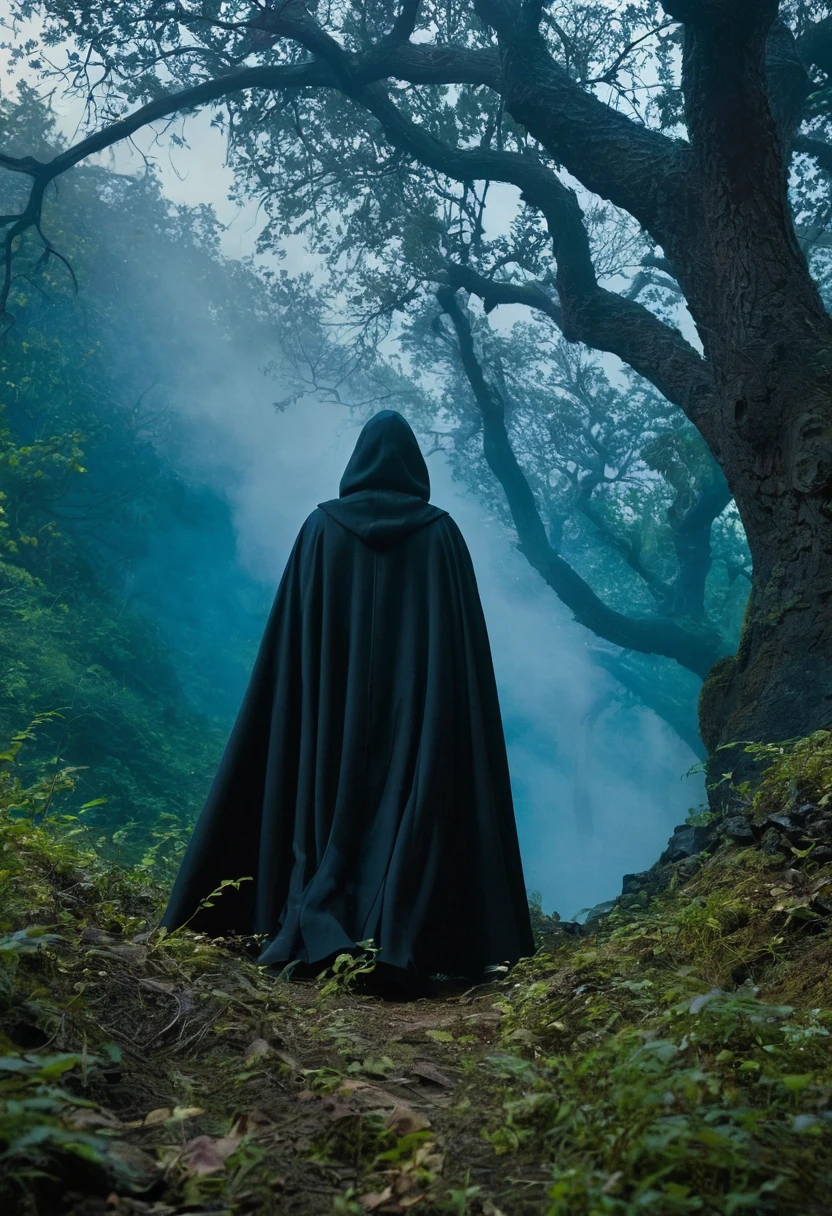 professional, (4k photo:1.1) , (Sharp focus:1.3), high detail, (extremely thin, slender, slim, long legs),
<lora:spotlight:1> dark theme, silhouette, magical lighting, fantasy,
(In the depths of an ancient enchanted forest shrouded in perpetual twilight, where trees stretch skyward, entwined with glowing vines and whispering leaves, a woman clad in a cloak of iridescent feathers weaves spells of protection and harmony, her chants blending with the melody of a hidden waterfall.,Train heist on a moving locomotive, atop a speeding steam train, a gunslinger in a duster coat leaps from horseback onto a train car, gun drawn, as bandits and lawmen exchange gunfire. Smoke billows from the locomotive as it cuts through a rocky canyon. Camera angle is dynamic, moving along the train, showcasing the daring heist against the backdrop of dramatic, rugged terrain, encapsulating a thrilling Western adventure.:1.2)
<lora:greg_rutkowski_xl_2:0.8> greg rutkowski, , (expressionism, impressionism, broad brush strokes:1.4)
