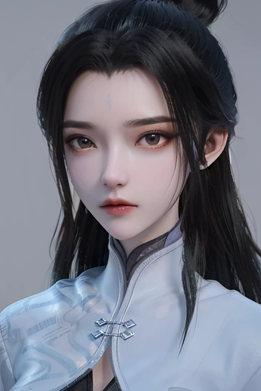 <lora:luxueqi-000001:1>,luxueqi,1girl,solo,long hair,black hair,hair ornament,white background,chinese clothes,upper body,jewelry,hair bun,earrings,simple background,forehead mark,dress,hair stick,closed mouth,facial mark,single hair bun,long sleeves,, best quality , masterpiece, illustration, an extremely delicate and beautiful, extremely detailed ,CG,unity,8k wallpaper, Amazing, finely detail, masterpiece, best quality,official art,extremely detailed CG unity 8k wallpaper,absurdres, incredibly absurdres, huge filesize , ultra-detailed, highres, extremely detailed,beautiful detailed girl, extremely detailed eyes and face, beautiful detailed eyes,light on face,