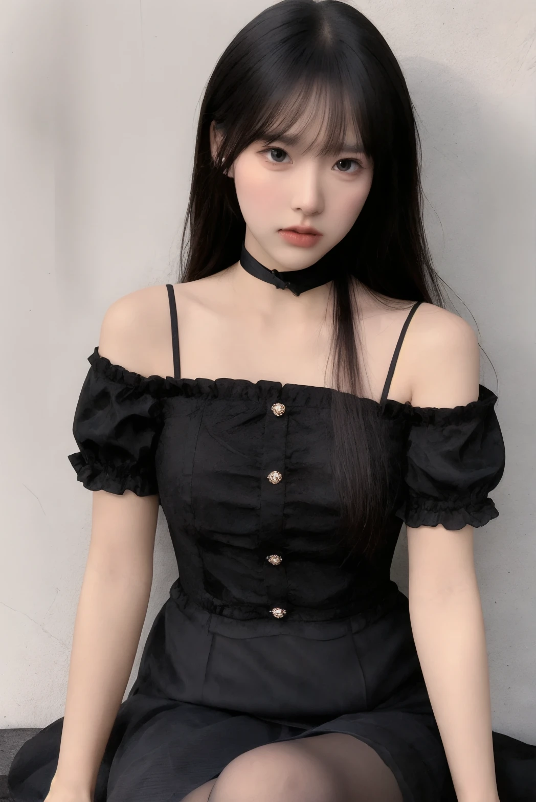 , Best Quality,1 girl,Gothic,naked 8k,high resolution, ( flower_Stylist:1.2)(rainbow-candy:1.2)