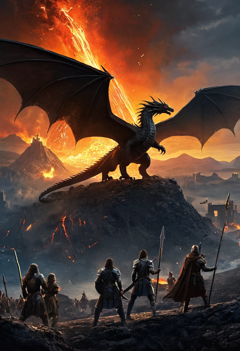 professional, (4k photo:1.1) , (Sharp focus:1.3), high detail, (extremely thin, slender, slim, long legs),
<lora:spotlight:1> dark theme, silhouette, magical lighting, fantasy,
(During the Siege of the Twilight Fortress, a stronghold suspended between day and night, a commander with the ability to manipulate shadows leads her brigade of dusk warriors. They launch a daring assault under the cover of a permanent solar eclipse, battling a legion of light-wielders to control the time-bending powers of the fortress.,Volcanic eruption during a dragon attack, villagers flee as dragons swoop down, spewing fire against a backdrop of a massive erupting volcano, lava flows and ash clouds billow, camera angle wide to capture the scale of disaster and mythical combat, dramatic, apocalyptic scene.:1.2)
<lora:greg_rutkowski_xl_2:0.8> greg rutkowski, , (expressionism, impressionism, broad brush strokes:1.4)