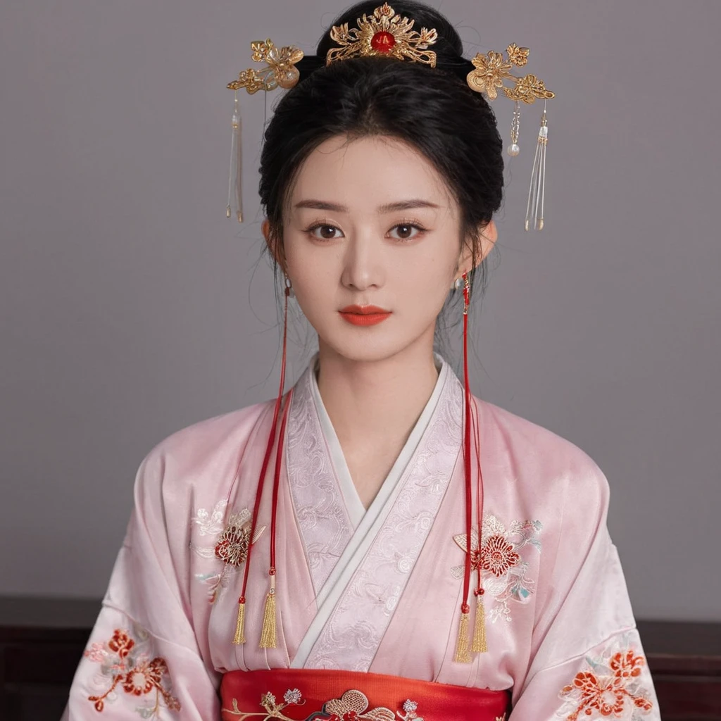 (zlying woman) <lora:lora_zly-step00004000-sd_xl_base_1.0:1>,wearing hanfu