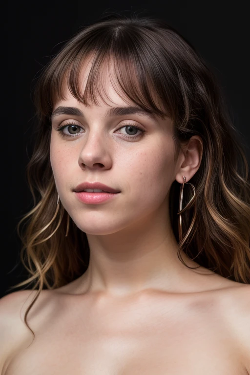 DEN_marissa_munoz,
((headshot:1.2) portrait on a (plain black background:1.2), (headshot:1.2), (face focus:1.1), (facing the camera:1.2), Head in the centre, (eye contact:1.3), (intense stare:1.1), mouth open, (facing straightforward:1.2), (forward facing:1.1), Head, face, Head focus, Head tilted down, looking slightly up at the camera:1.2),
bokeh, f1.4, 40mm, photorealistic, raw, 8k, textured skin, skin pores, intricate details  <lora:epi_noiseoffset2:1>, epiCRealism