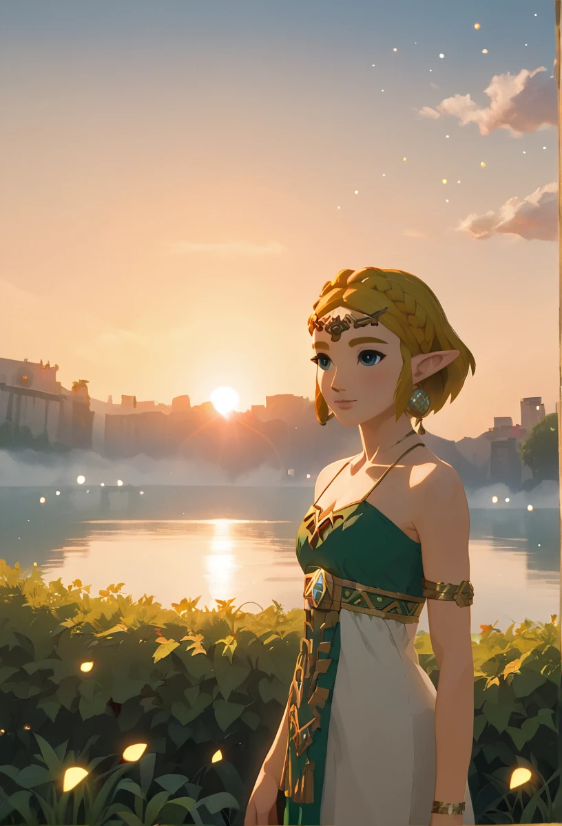 masterpiece,absurd resolution,8k,
score_9, score_8_up, score_7_up, ,source_anime BREAK
zeldaPony, Zonai White and Green Dress, 1girl, solo,natural lights,detailed shadows,sunset
 <lora:zelda_pony:0.8>