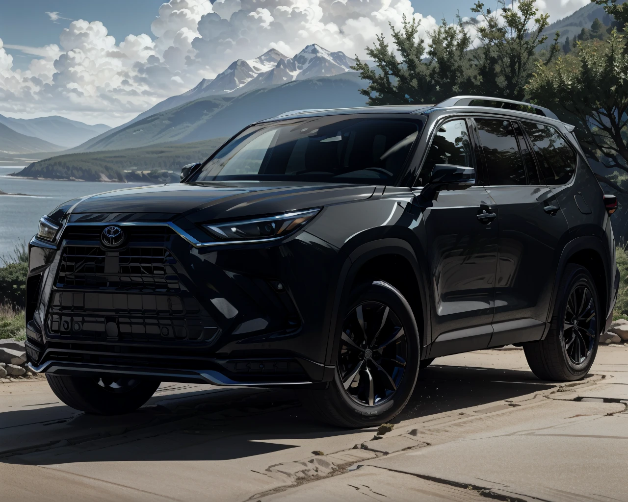 Toyota grand highlander hybrid 2024 v1.0
