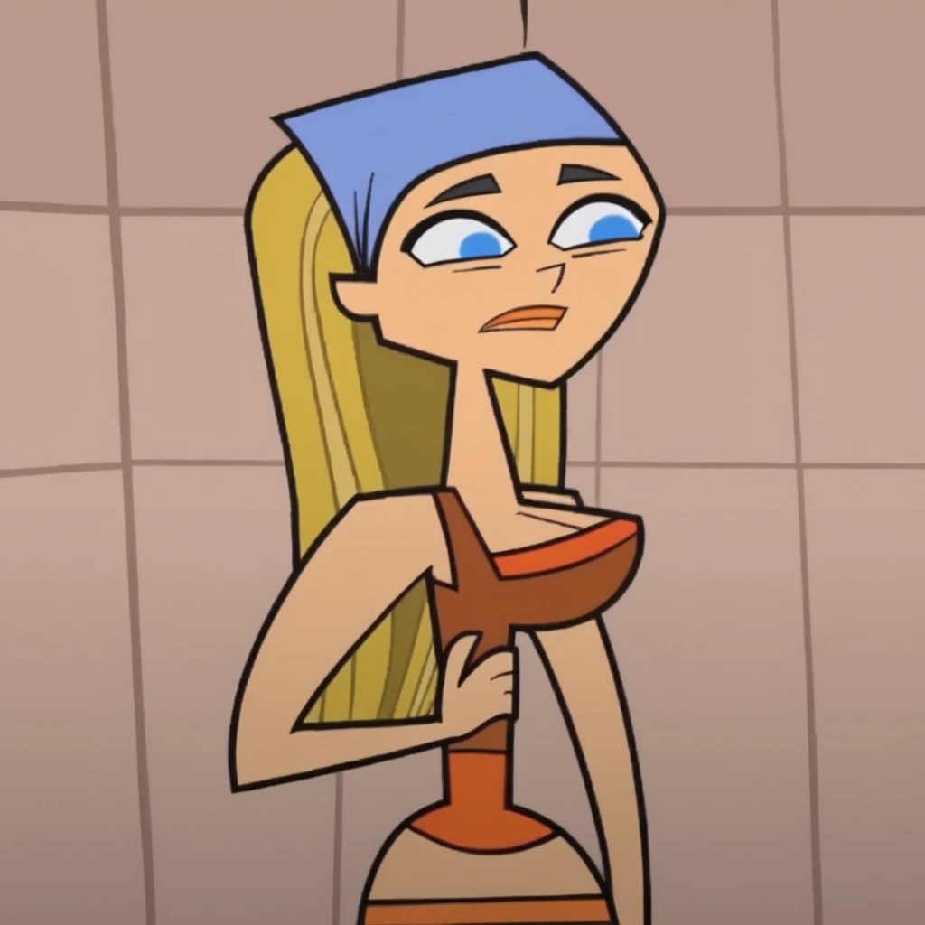 <lora:LindsayPony:1>, Lindsay, 1girl, solo, blue eyes, long hair, blonde hair, bandada, head scarf,