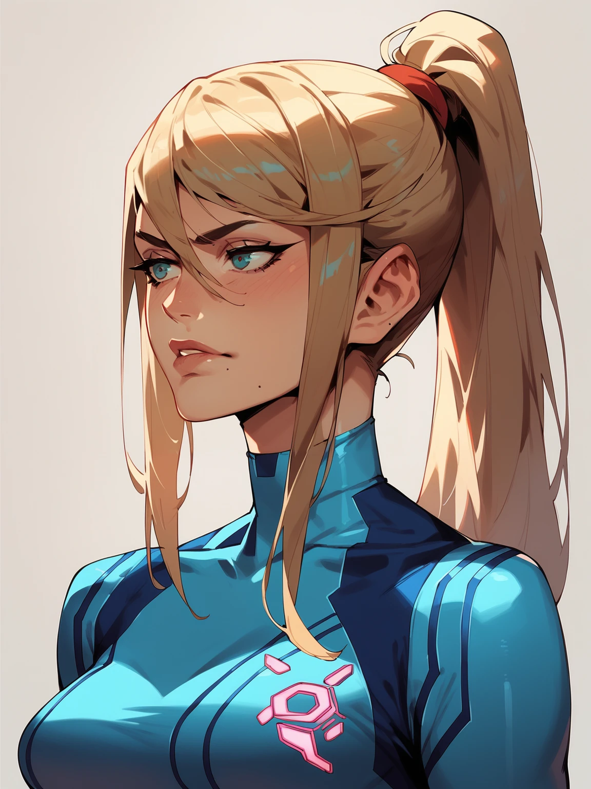 score_8_up, score_7_up, portrait of zero suit samus aran, <lora:sxz-niji-smol-v6-pdxl:0.8> niji style