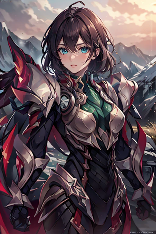 <lora:HXarmour_054>,mountain,Bending forward,, hxarmour,1girl,(green armour:1.3),, ultra-detailed,extremely delicate and beautiful,(by exquisite colors block),masterpiece,best quality,unreal engine 5 rendering,movie light,movie lens,movie special effects,detailed details,HDR,UHD,8K,CG wallpaper,