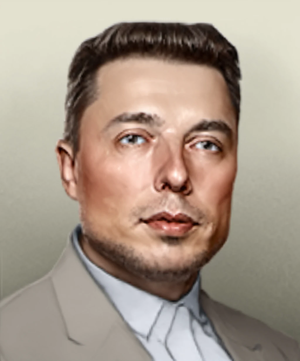 Elon Musk, Hoi4 Portrait style <lora:HOI4_portrait_style_SDXL:1> <lora:corluka_sdzl:1>