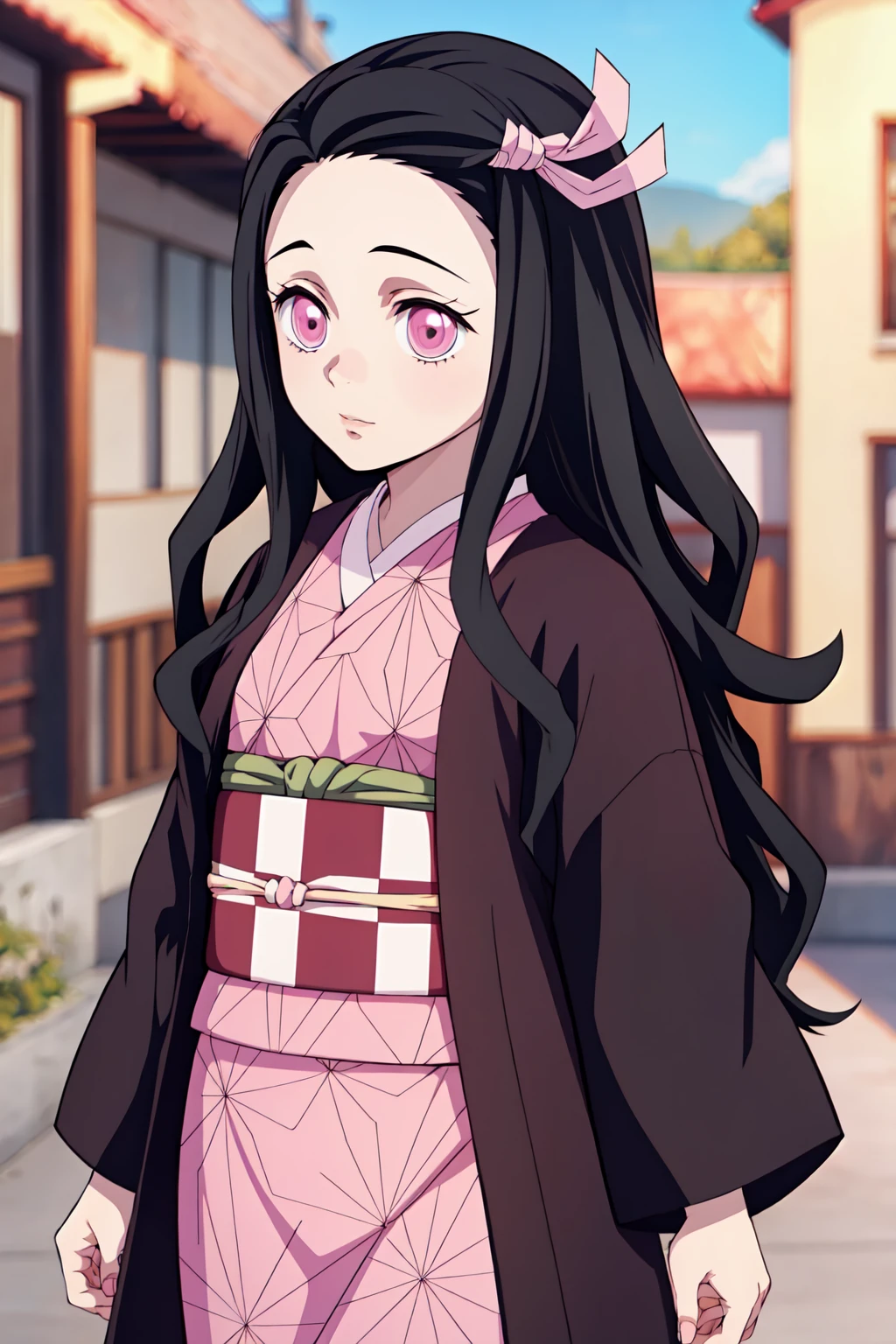 nezuko, 4k, absurd, high resolution, very high resolution, high definition, masterpiece, 
<lora:EMS-363890-EMS:0.700000>