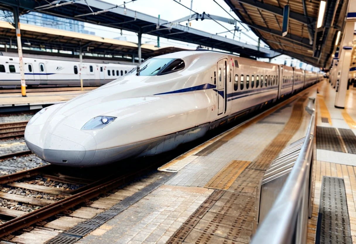 masterpiece, best quality, very aesthetic, absurdres,
N700S, train, scenery, train station, cloud, building, sky, railroad tracks, outdoors, train, day, vehicle focus, realistic, photo (medium), photo background
<lora:N700S_ex_SDXL_V3:1>