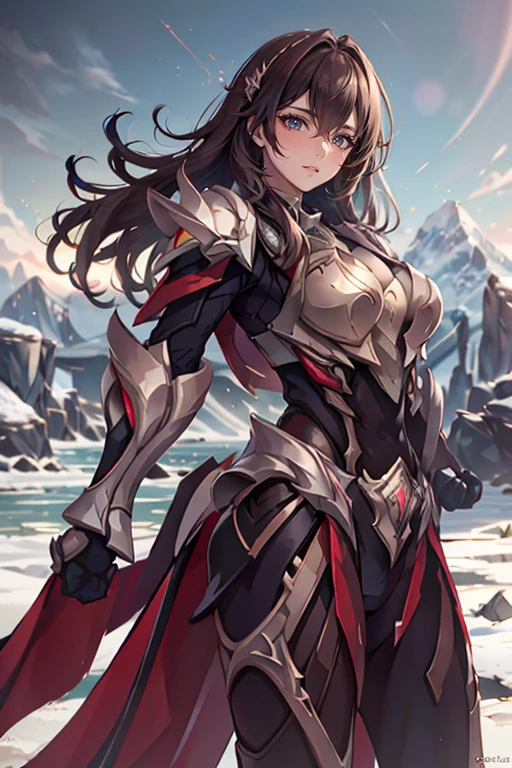 <lora:HXarmour_054:0.9>,mountain,One Leg Up pose,, hxarmour,1girl,(brown armour:1.3),, ultra-detailed,extremely delicate and beautiful,(by exquisite colors block),masterpiece,best quality,unreal engine 5 rendering,movie light,movie lens,movie special effects,detailed details,HDR,UHD,8K,CG wallpaper,