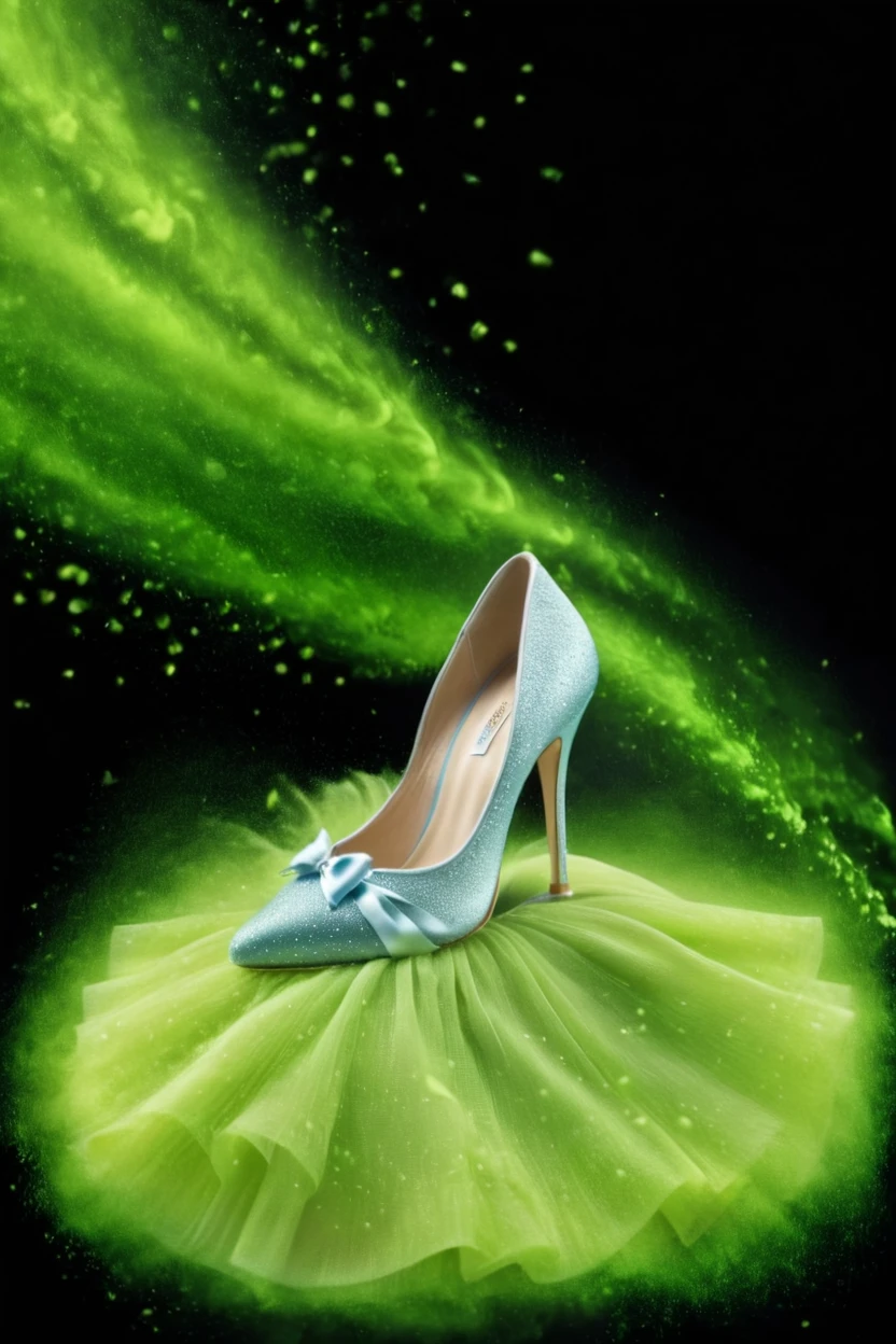 cinematic film still kind cinderella, radiant lime splash, extending, black background <lora:colorSplash:1> . shallow depth of field, vignette, highly detailed, high budget Hollywood by guillermo del toro, bokeh, cinemascope, moody, epic, gorgeous, film grain, grainy
