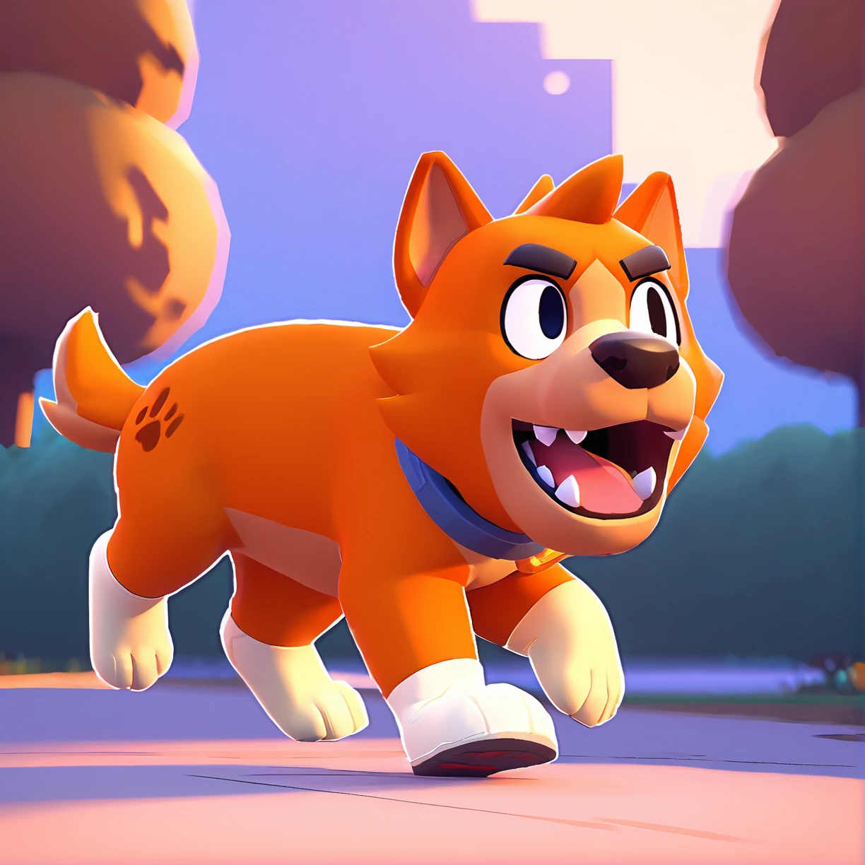 score_9, score_8_up, score_7_up, score_6_up, score_5_up, score_4_up BREAK
dog, running, happy, full body, from side, park, background, brawl, rating_questionable, source_furry, <lora:brawl_style_1_2_R:0.855>
