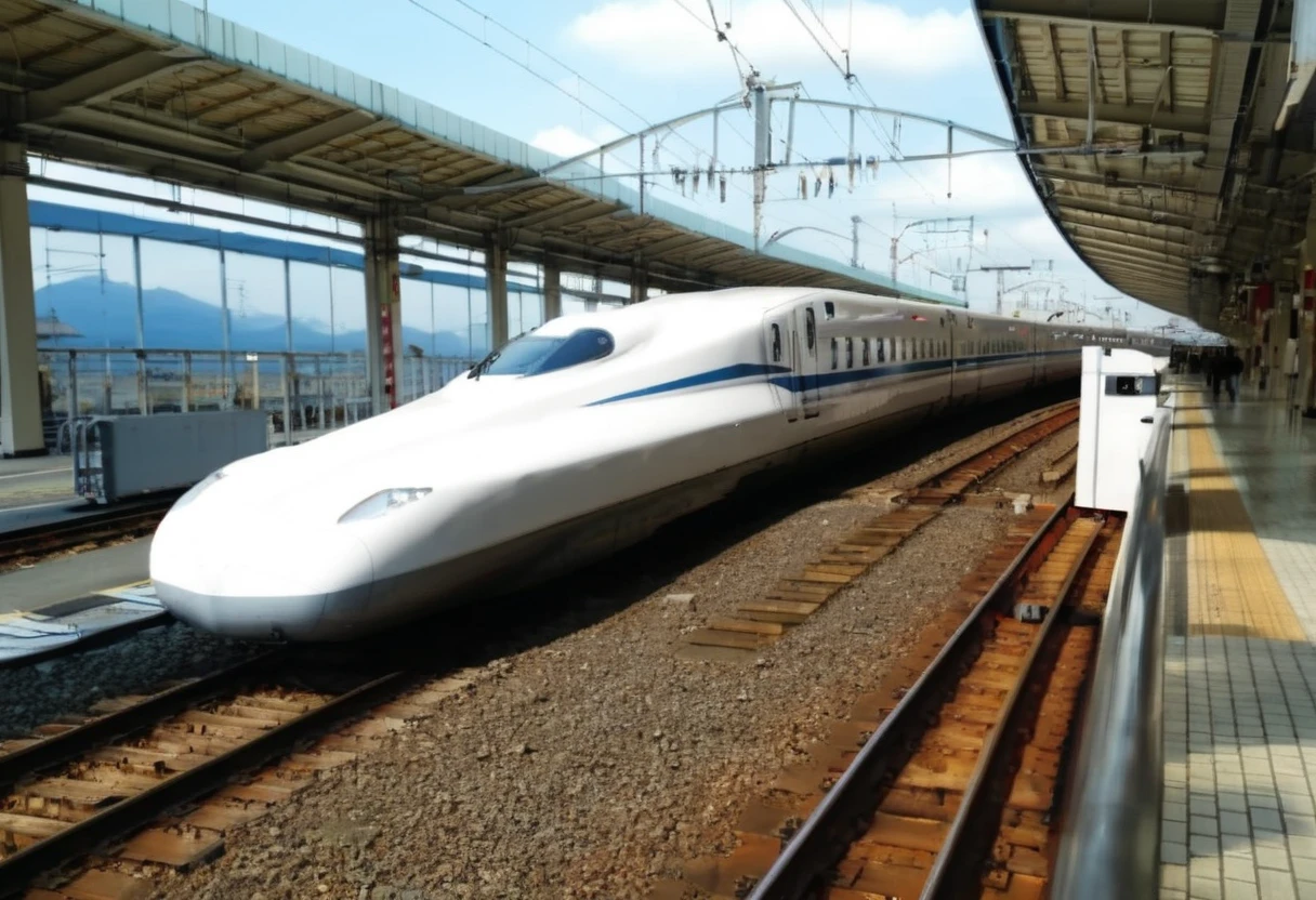 masterpiece, best quality, very aesthetic, absurdres,
N700S, train, scenery, train station, cloud, building, sky, railroad tracks, outdoors, train, day, vehicle focus, realistic, photo (medium), photo background
<lora:N700S_ex_SDXL_V3:1>