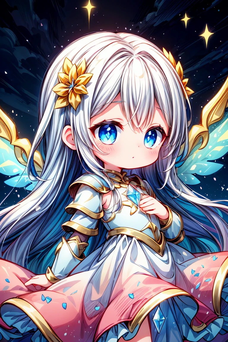 ,(white and crystal theme:1.3),best quality,Epic,highly detail,Illustration,Cover,enigmatic figure,draped in translucent fabric,crystals adorning hair,dreamlike swirl,pastel hues,soft light,evoking calm serenity and elusive beauty,Non-representational,colors and shapes,expression of feelings,imaginative,highly detailed, long_hair,crystal_eyes,crystal_hair,upper_body,from_side,pale skin,shiny skin,model,cupid mouth,(((gorgeous crystal armor))),(((crystal wings))),((altocumulus)),(clear_sky),(snow mountain),((flowery flowers)),(flowery bubbles),cloud map plane, crystal, crystal poppies,Brilliant light, thick_coating, glass tint,(watercolor),