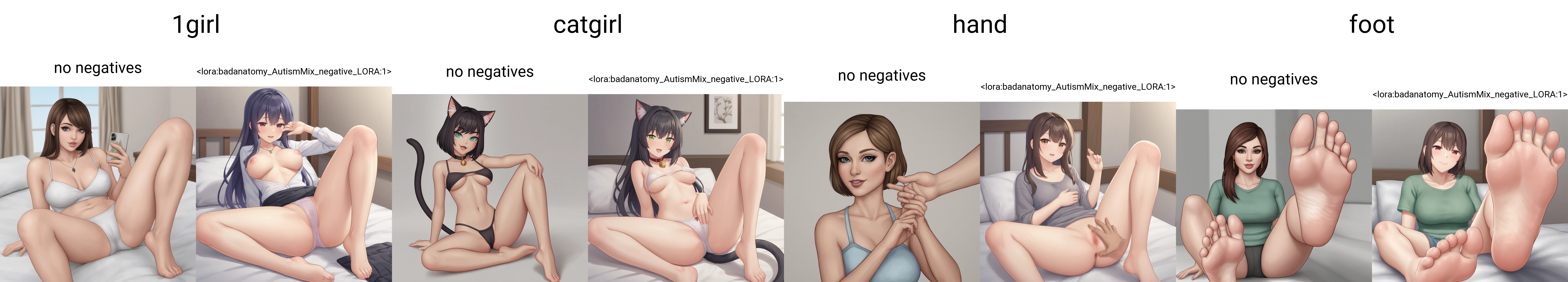 Bad ??????? SD XL Negative LORA: Improved ??????? for XL Models Sea Art XL v1