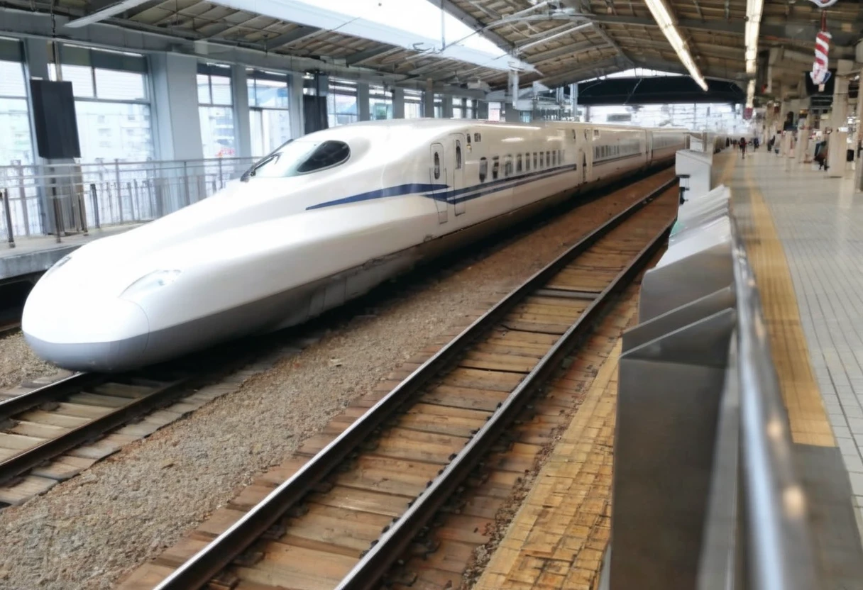 masterpiece, best quality, very aesthetic, absurdres,
N700S, train, real world location, railroad tracks, scenery, outdoors, building, sky, day, railing, train station
<lora:N700S_ex_SDXL_V3:1>