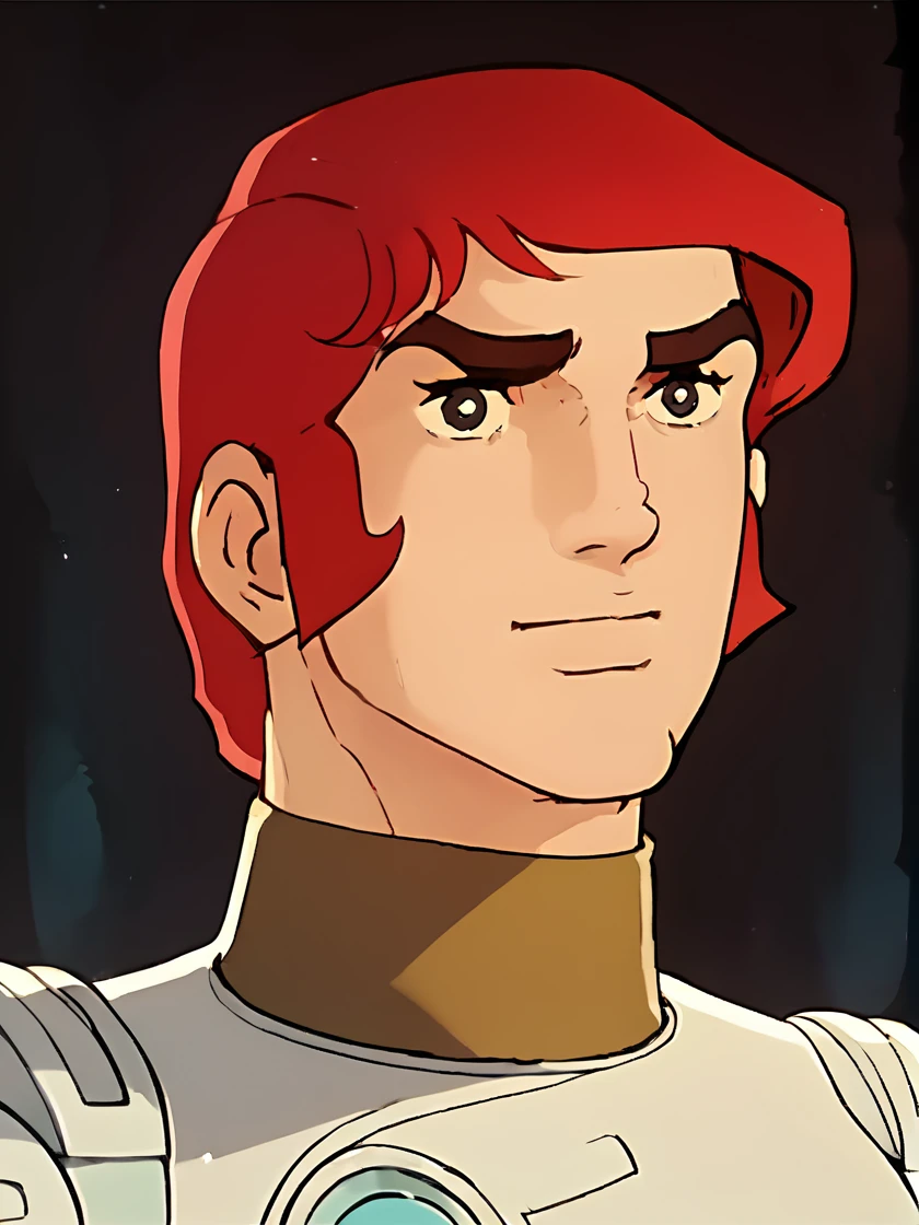 score_9, score_8_up, score_7_up, source_cartoon,
cptftr, man, red hair, standing, black background, science fiction, face portrait,
<lora:CaptainFuture-cptftr-LoraPonyXL:1>