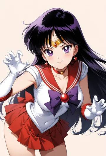 Willinckii Sailor Mars OC セーラーマーズ Animagine] Sailor Mars セーラーマーズ / Sailor Moon - SeaArt AI Model