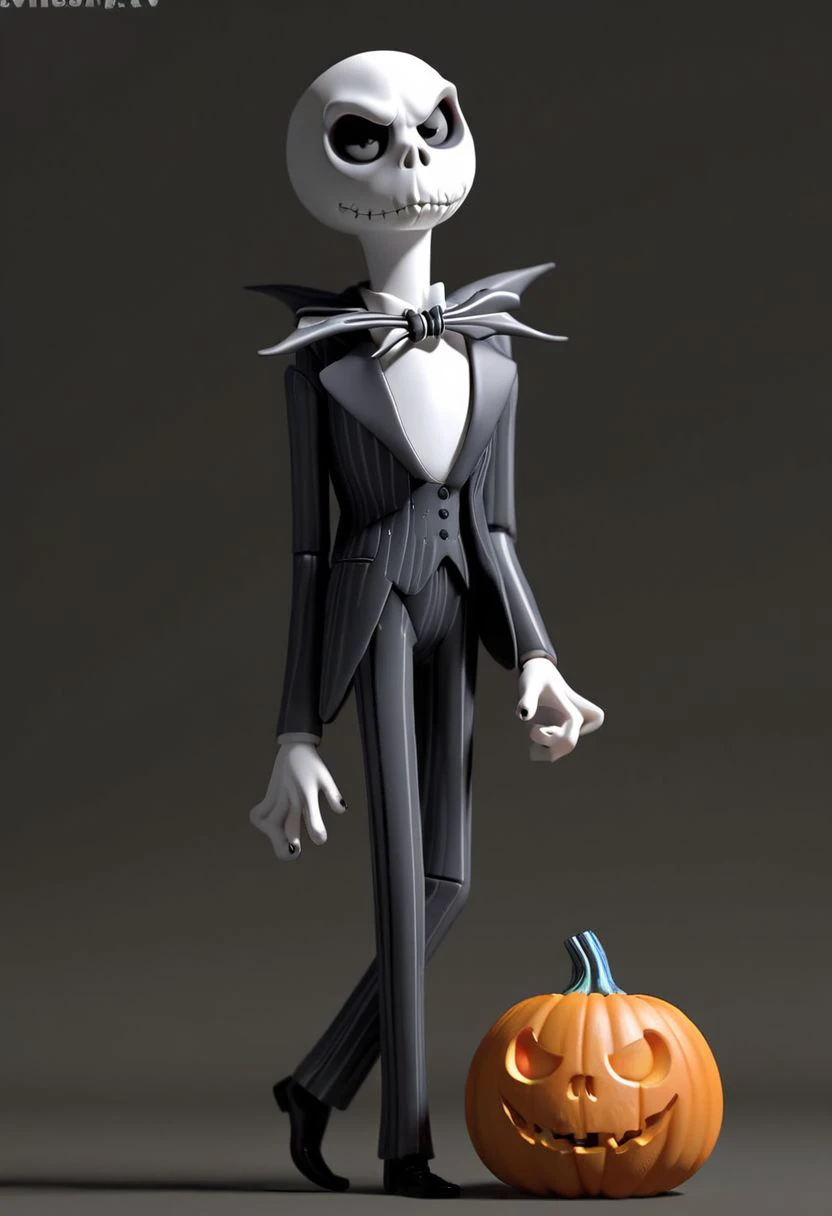 (Xcaricaturex:1.6), realism, (1figure articulated of Jack Skellington in nightmare Before Christmas
:1.7), (in gotic city style films Tim Burton:1.0),    toy, cute, epic world, vivid colors, detailed,BRAKE
accesories:Halloween pumpkin, ghosts, Christmas tree, graves ,diferent heads expresions Jack Skellington,big carrot BRAKE 
(Body and Face of Jack Skellington:1.5), detailed face, hiperrealistic, 8k,35mm, realistic, detailed background