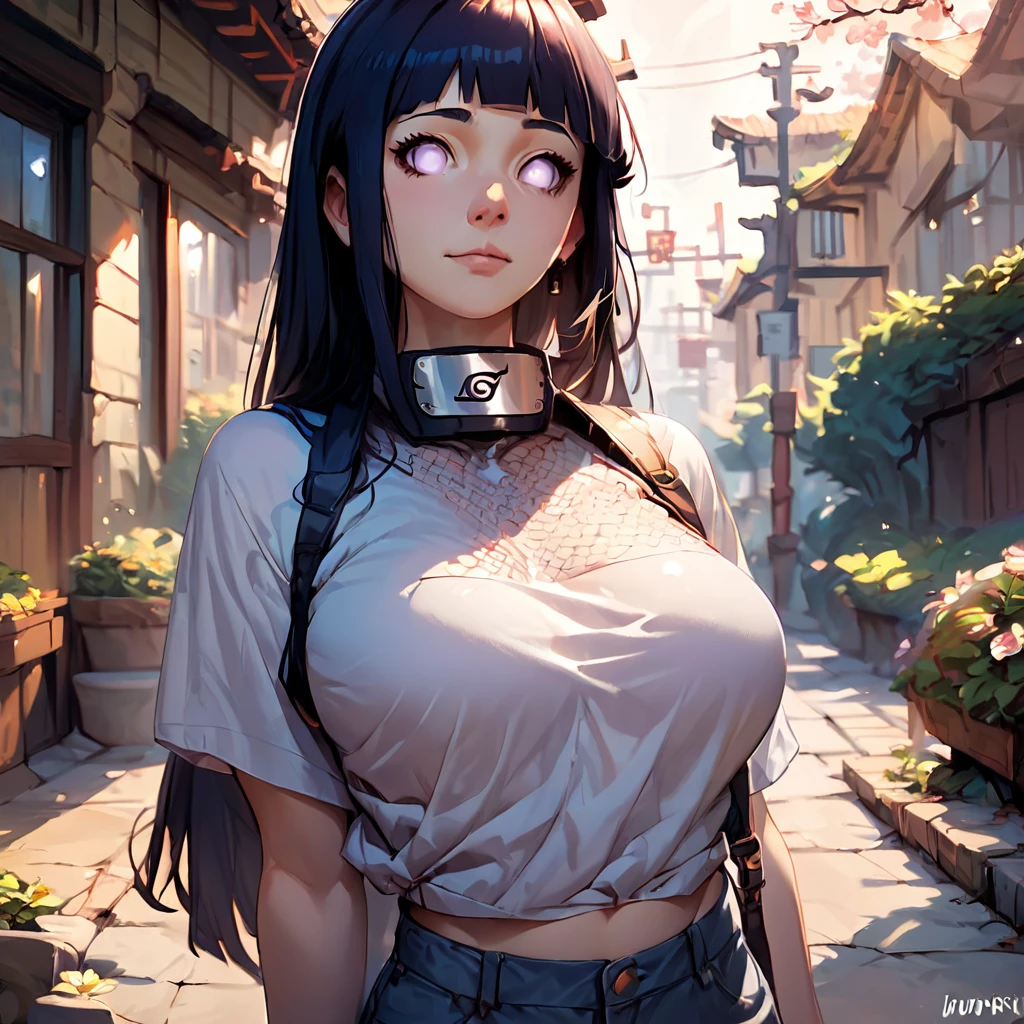 score_9, score_8_up, score_7_up, source_anime,, score_9, score_8_up, score_7_up, source_anime, 1girl, solo, cute,   hyuuga hinata, lavender eyes,  <lora:hinata_hyuga_pony_v1:1.0>, absurdly big breasts,