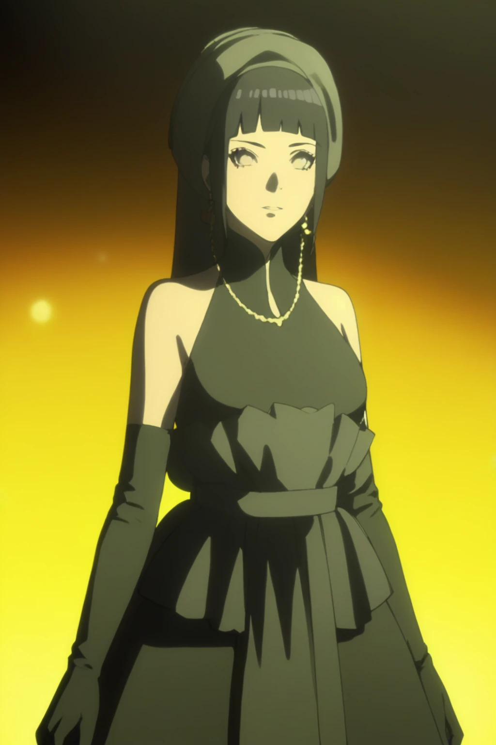 score_9, score_8_up, score_7_up, score_6_up, score_5_up, score_4_up, BREAK, source_anime,hinata_the2, 1girl, black hair, jewelry,bangs,dress,gloves<lora:EMS-364992-EMS:1.000000>