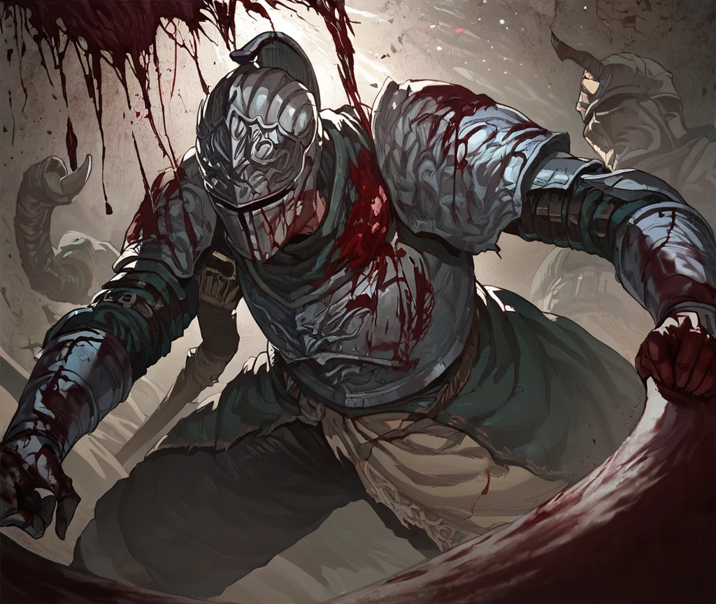 aztek warrior covered in blood, holding a broad sword
<lora:Lewd_Dungeon_-_Pony-000004:1>, score_9, score_8_up, score_7_up, score_6_up, score_5_up, score_4_up, hd, (ultra hd quality details), 8K, rating_questionable