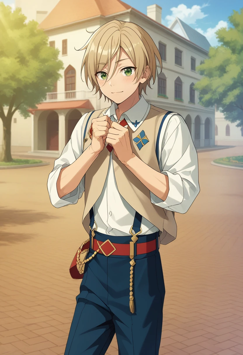 score_9, score_8_up, score_7_up, masterpiece, best quality, cute, male focus, solo, Aira Shiratori, blonde hair, green eyes<lora:EMS-364839-EMS:1.000000>