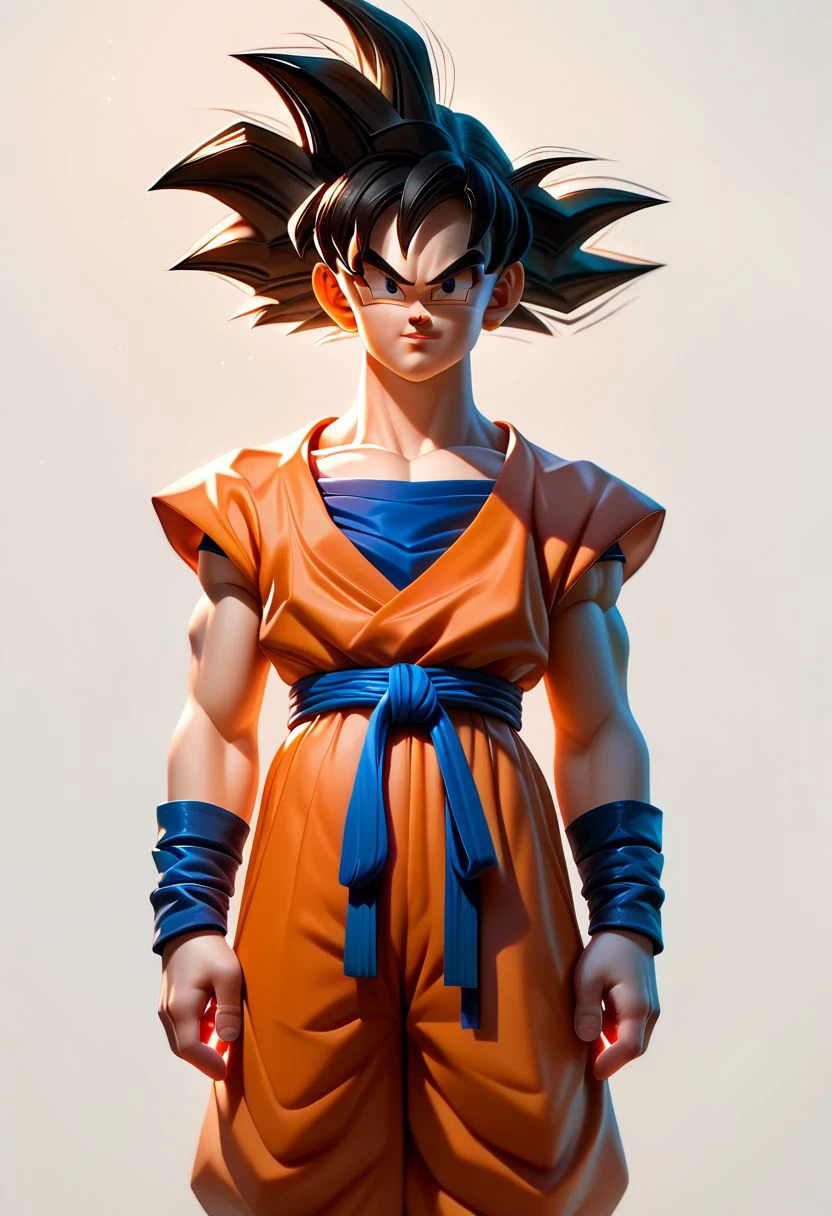 (Score_9, score_8_up, score_7_up:1.7),(xcaricaturex:1.0), ( is a Son Goku:1.7),  Son Goku clothes