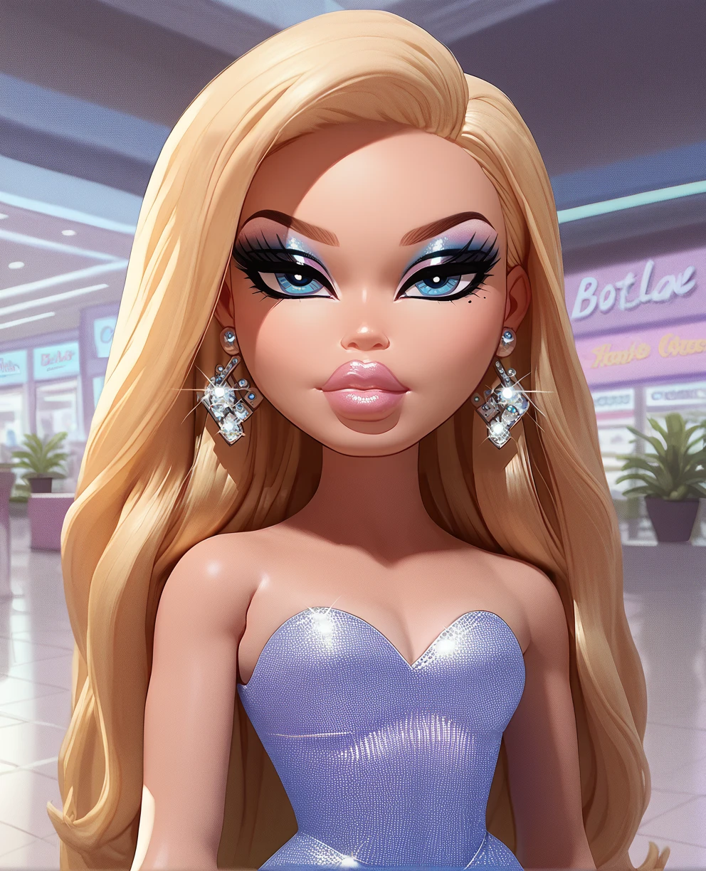 score_9,score_8_up,score_7_up,score_6_up,
bratzxl,makeup,long hair,blue eyes,earrings,lips,blonde hair,
jewelry,dress,looking at viewer,
standing,
mall,
<lora:BratzXL:0.8>,