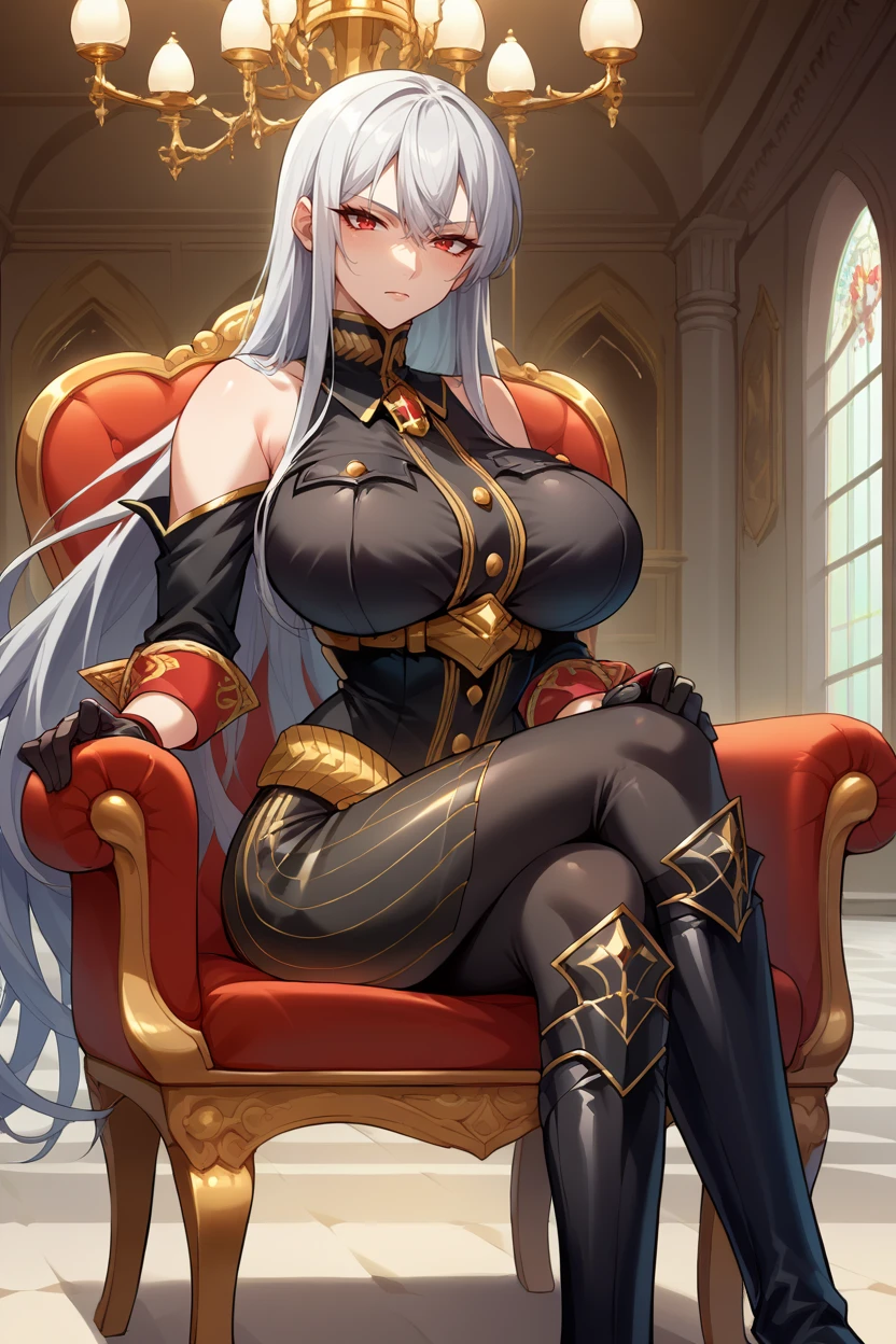 Selvaria Bles/セルベリア・ブレス (Valkyria Chronicles) SDXL LoRA [Pony Diffusion] v1 (Pony Diffusion XL)