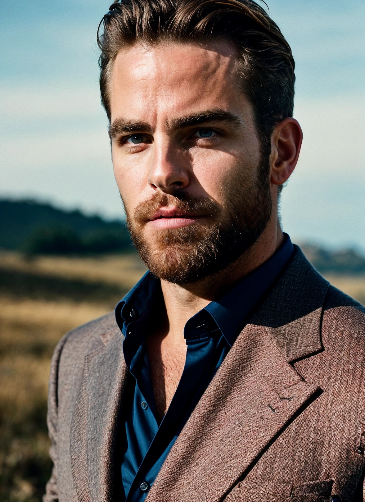 photo of sks man , compelling composition, wearing manly clothing, conveys emotion, natural lighting, film grain
<lora:add_detail:0.4>, <lora:locon_chrispine_v1_from_v1_64_32:1>