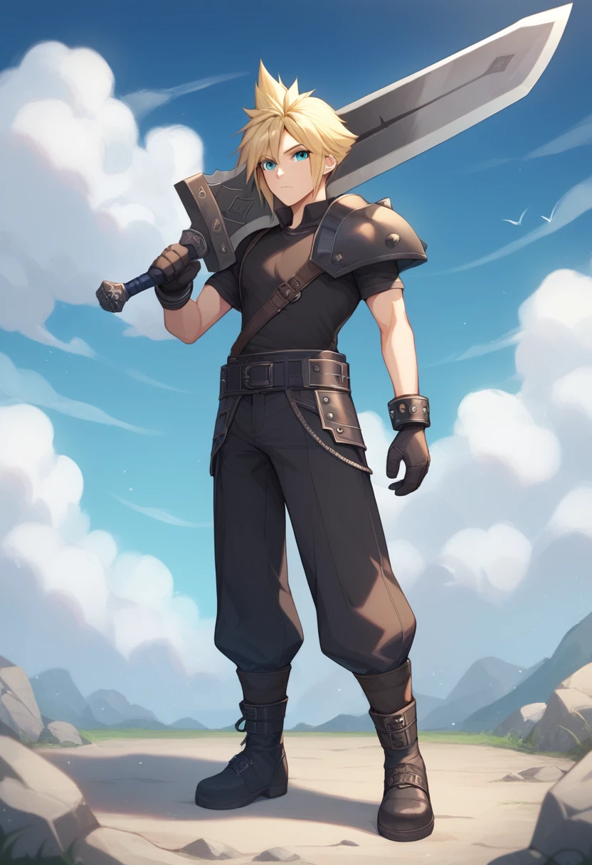 Holding Huge  sword 握剑强化-大剑 v0.9
