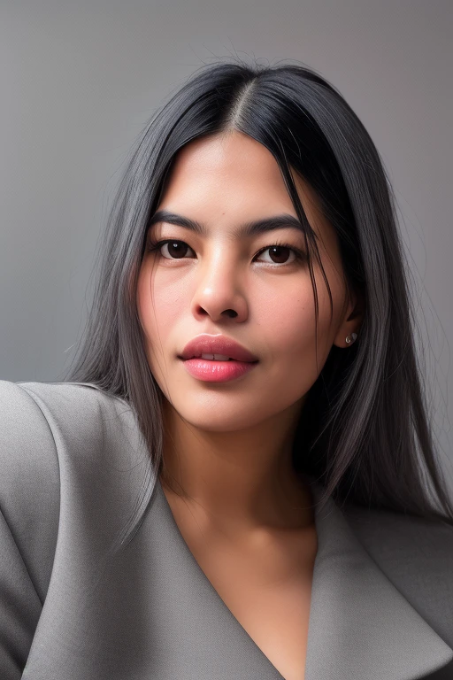 DEN_kimberly_delgado,
((headshot:1.2) portrait on a (plain grey background:1.2), (headshot:1.2), (face focus:1.1), windswept chaotic hair, soft lighting, low contrast, low saturation:1.2),
bokeh, f1.4, 40mm, photorealistic, raw, 8k, textured skin, skin pores, intricate details <lora:epi_noiseoffset2:1>, epiCRealism