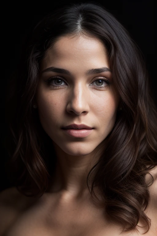 DEN_cuteherminie_OF,
((headshot:1.1) portrait on a plain black background, (headshot:1.2), face focus, intricate (beautiful eyes:1.2), (wide open eyes:1.1), Big eyes, clean photo, circle lighting, high contrast:1.2),
bokeh, f1.4, 40mm, photorealistic, raw, 8k, textured skin, skin pores, intricate details <lora:epi_noiseoffset2:1>, epiCRealism