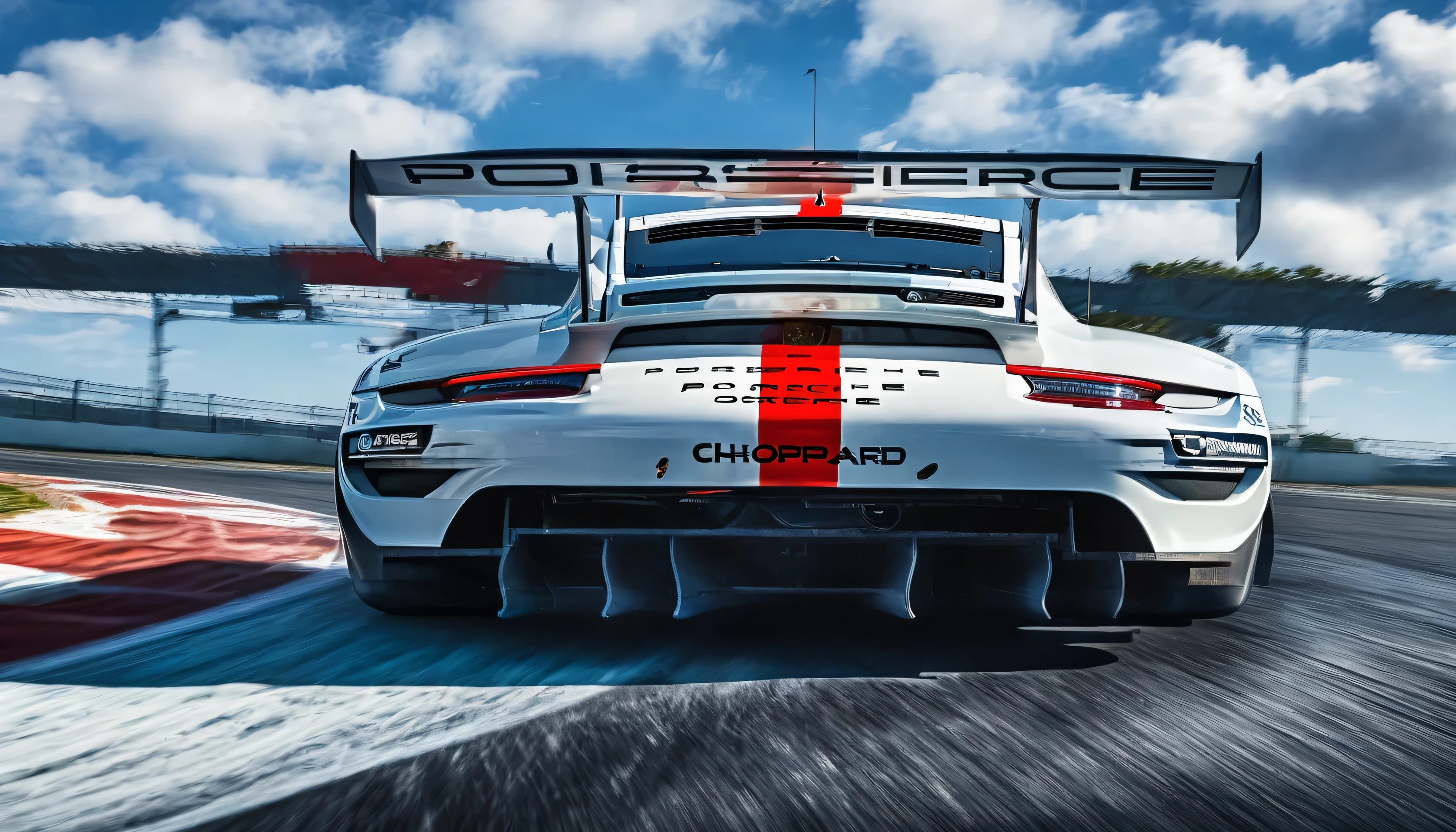 (masterpiece, best quality:1.2), Porche 911 RSR-19 2019, ccurate, motion blur, ray tracing, backlighting, depth of field, UHD, super detail, award winning, 16k