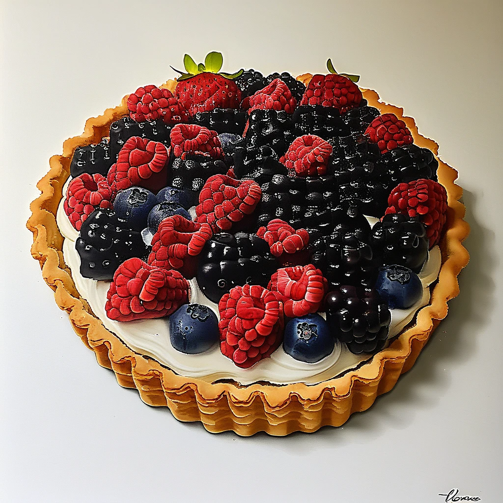 Berry tart