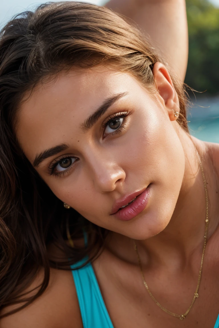 tv_Hope_Kelesis_IG, (((Ultra-HD-details, Ultra-HD-detailed, Ultra-HD-realistic))), PA7_Human-Likeness, , , red lips, dramatic makeup, windblown hair, provocative swimsuit photoshoot, wearing an intricately designed swimsuit, tropical beach, golden hour,,
BREAK, 8k resolution, highres, high detail, sharp focus, detailed skin, 8k uhd, bokeh, analog photography