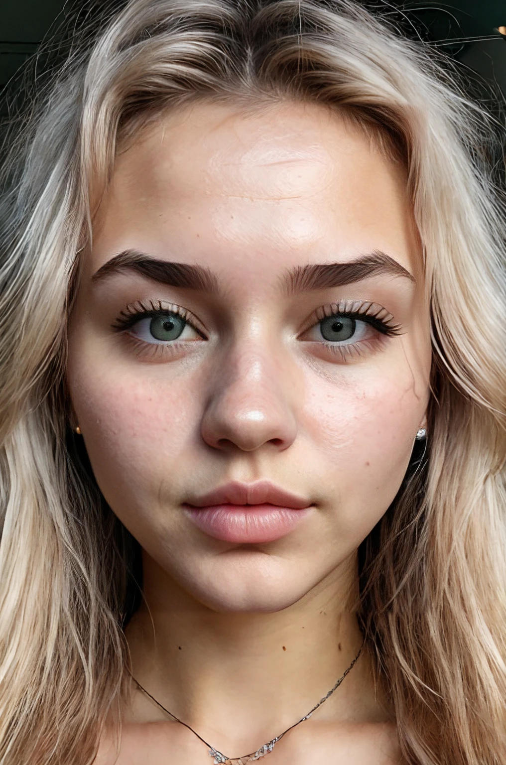 neysasynth, realistic, woman, face closeup, portrait