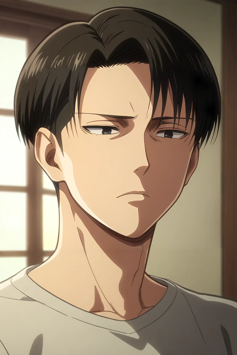 score_9, score_8_up, score_7_up, source_anime, rating_safe, intricate details, anime screencap, anime coloring, , , , 1boy, solo, male focus, <lora:levi_ackerman_pony:0.9>, levi_ackerman, black hair, black eyes, short hair, curtained hair, final season, asymmetrical, niagara falls, indoors, light, arm support, expressionless, ,, <lora:sdxl_lightning_8step_lora:1>