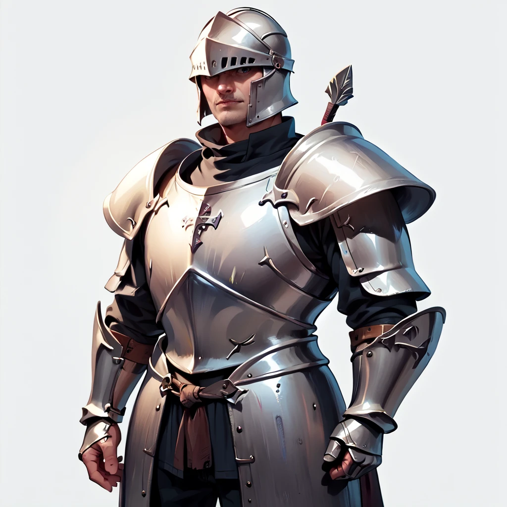 score_9, score_8_up, score_7_up, score_6_up, source_cartoon, rating_safe, realism, renpychargen, portrait, man, muscular, knight, armor, handsome, simple white background, <lora:RenPy_Character_Generator_Male:0.8>