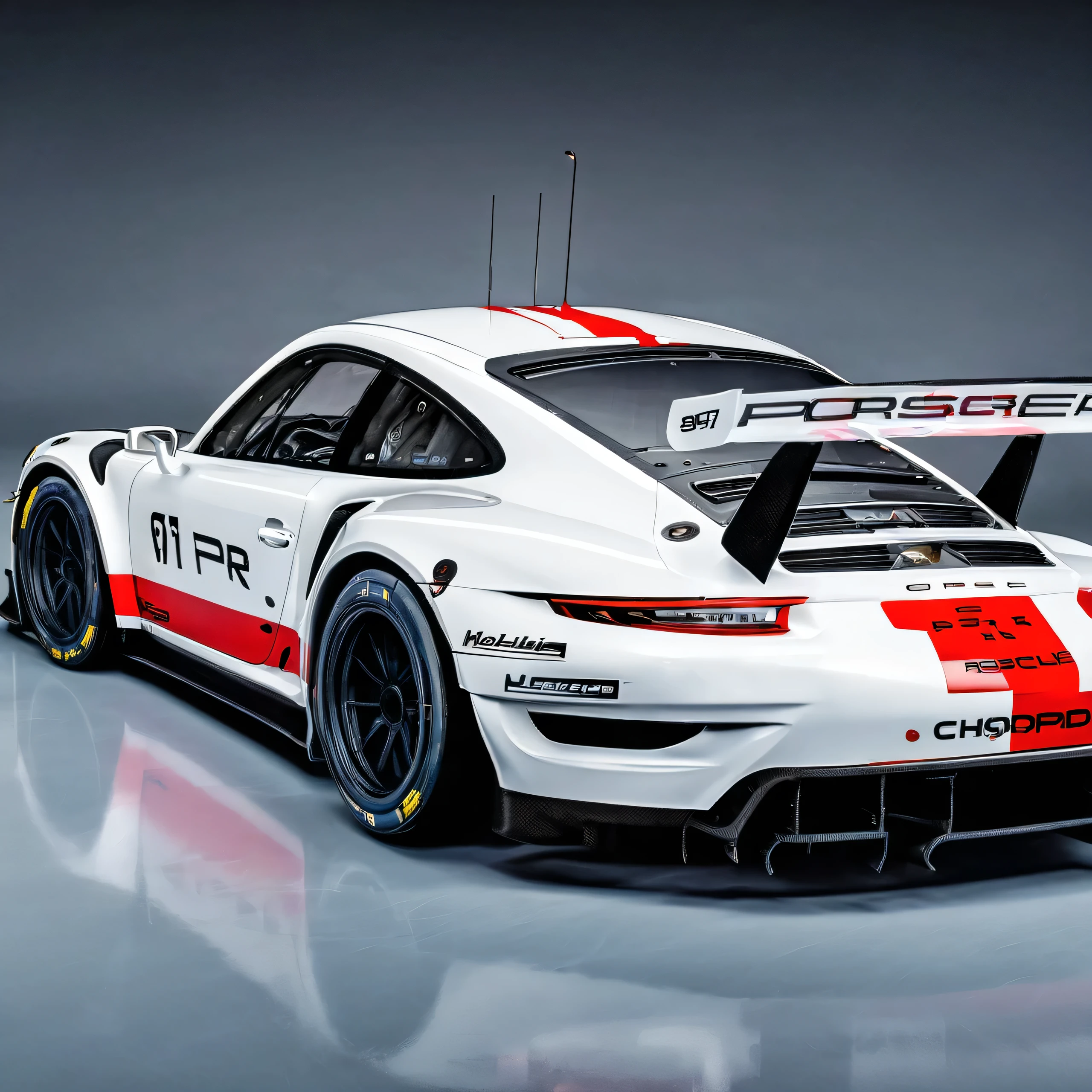 (masterpiece, best quality:1.2), Porche 911 RSR-19