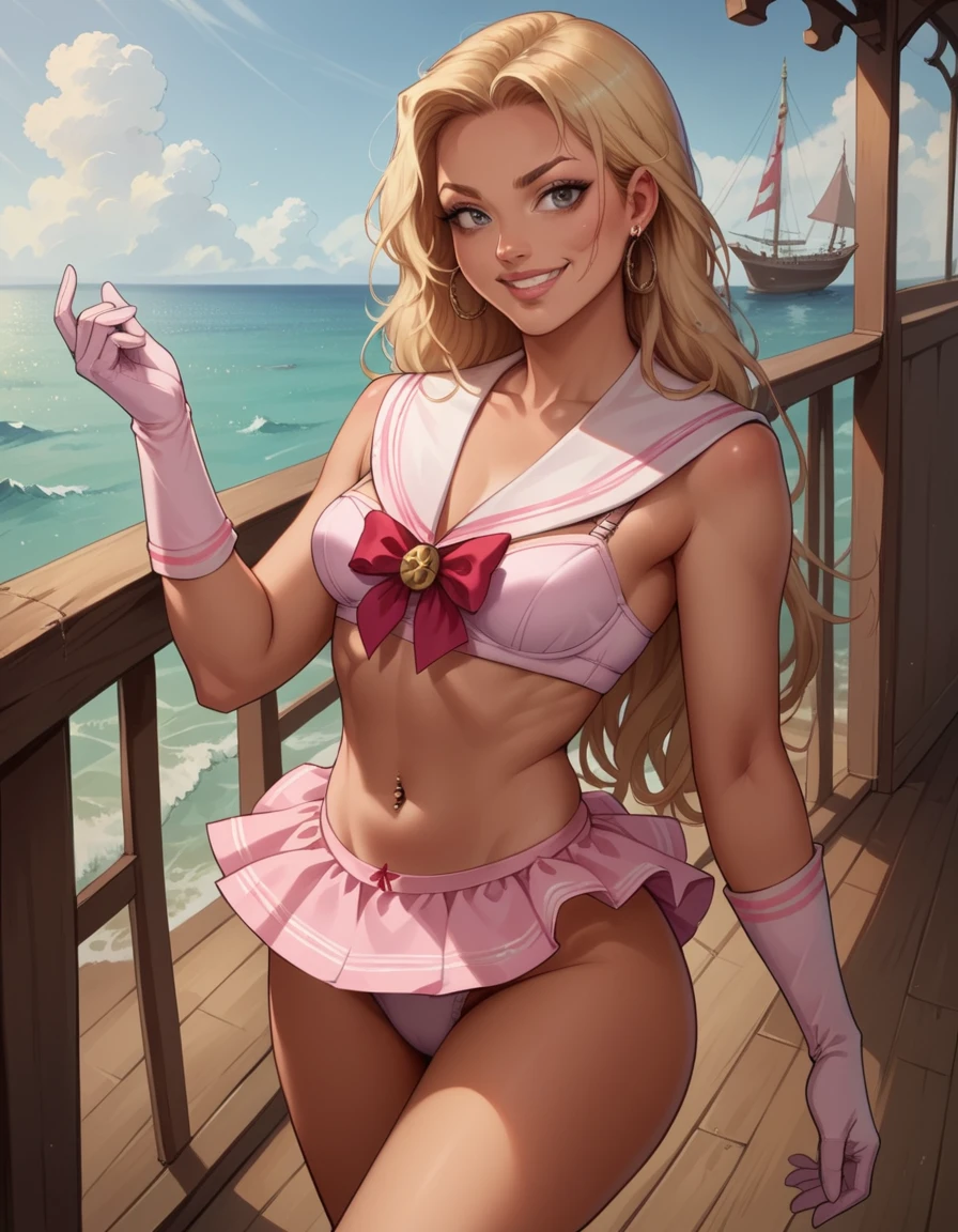 (FIXED) Pink Sailor Lingerie PONY XL v2.0