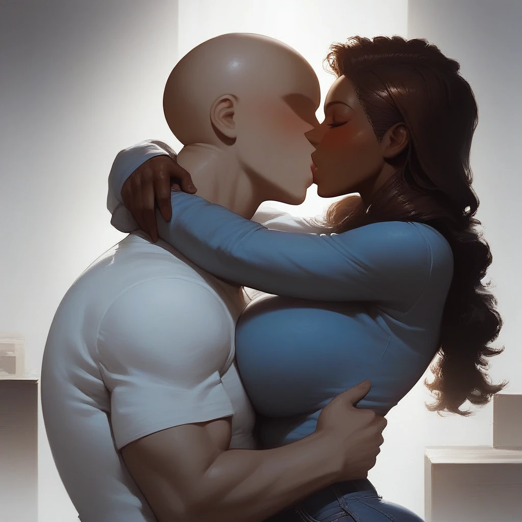 a young teenage boy kissing his sexy older mother, perfect body, large breasts, defined body, perfect face, soft skin, romantic moment, passionate kiss, (best quality,4k,8k,highres,masterpiece:1.2),ultra-detailed,(realistic,photorealistic,photo-realistic:1.37),HDR,UHD,studio lighting,ultra-fine painting,sharp focus,physically-based rendering,extreme detail description,professional,vivid colors,bokeh,dramatic lighting,chiaroscuro,cinematic composition,dramatic shadows