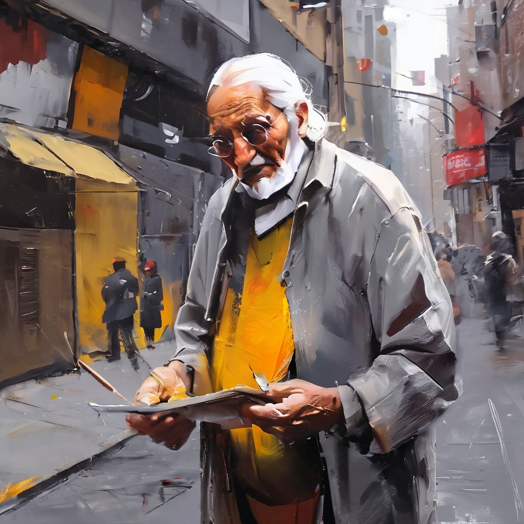 drawix13 expressive acrylic painting, old street artist, sharpen <lora:drawix13:1>