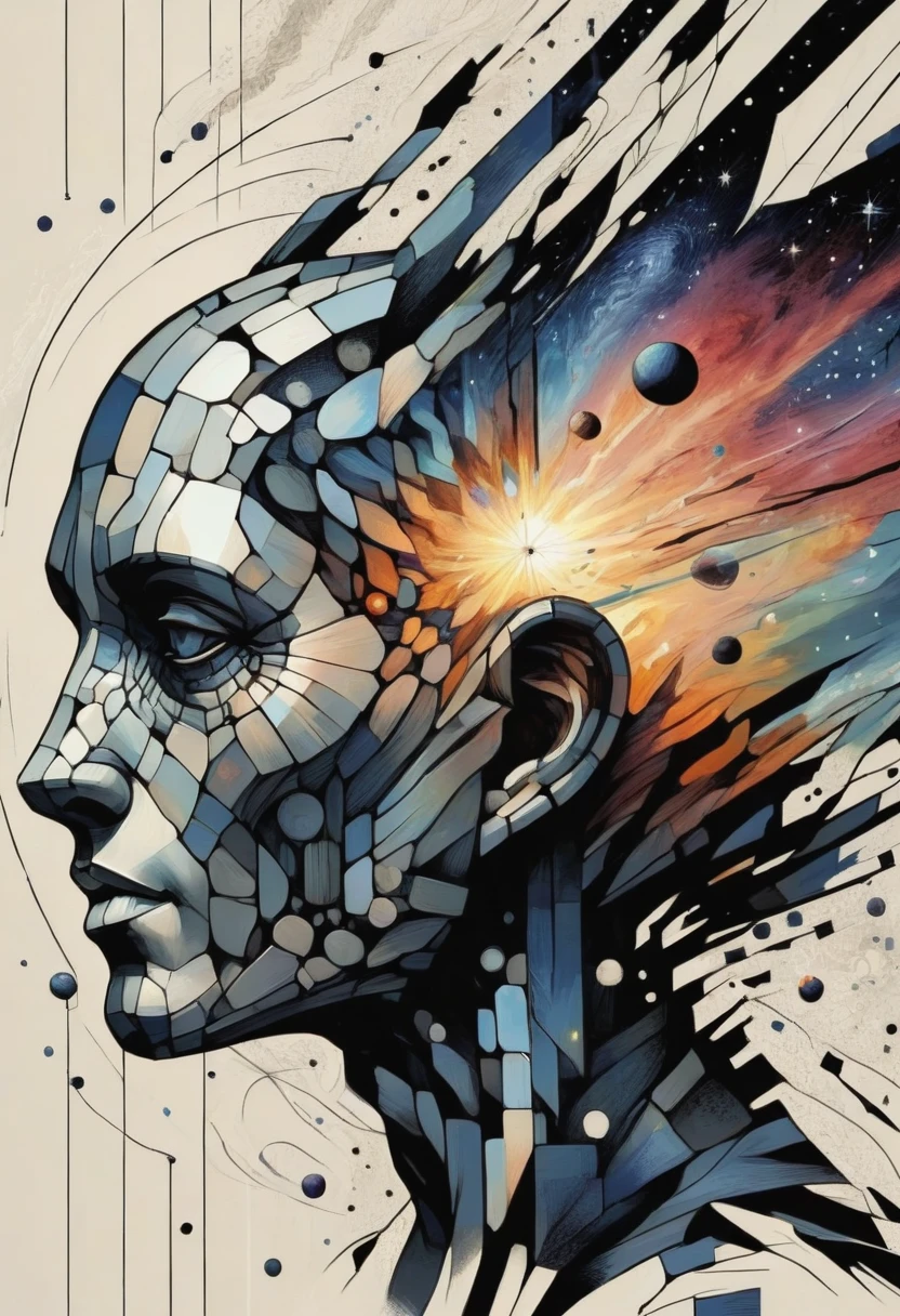 DonMFr4ctur3dD1ffXL interplanetary, astral, solstice, meteor shower, fractured, dissolve <lora:DonMFr4ctur3dD1ffXL-000008:0.8>