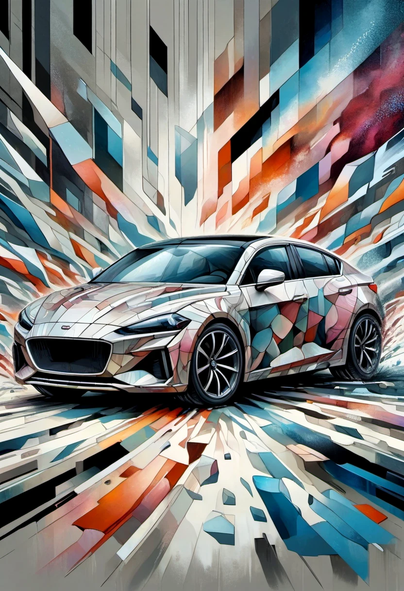 DonMFr4ctur3dD1ffXL illustration luxury car, chassis,
curved windshield,
crystal, whimsical,
glossy pearl, rubberized texture, , <lora:DonMFr4ctur3dD1ffXL-000008:1.0>